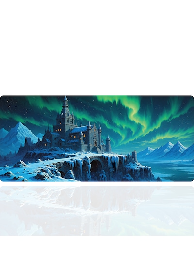 90x40 Cm Şato Desenli Oyuncu Gaming Mouse Pad Kaymaz Kauçuk Taban Fare Altlığı Xxl Mousepad Catle Serisi 004