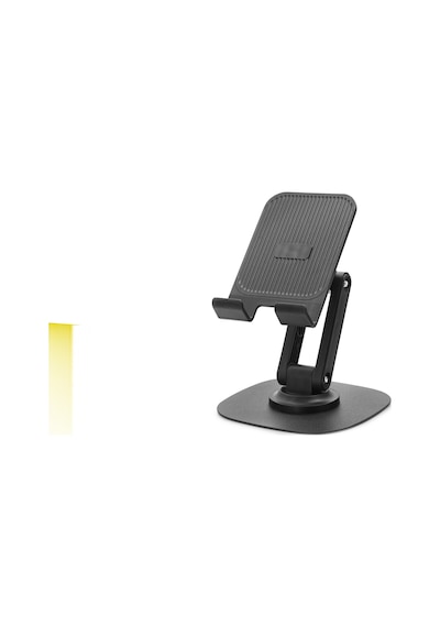 Ayarlanabilir Katlanabilir Telefon Standı 360 Derece Döner Siyah Hdx8024