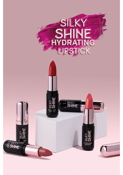 Golden Rose Silky Shine Hydrating Lipstick Nemlendirici Parlak Ruj No:216
