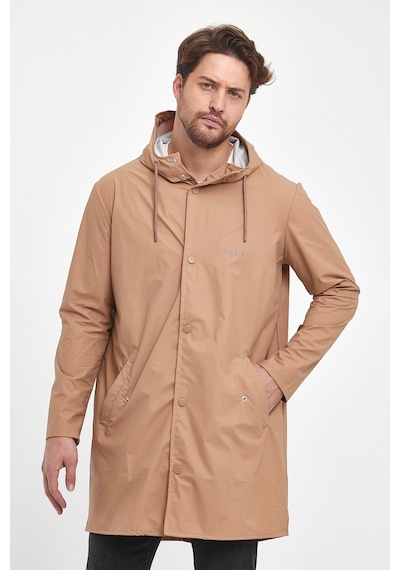 T Rain Pu Raincoat L Beden Bej Erkek Yağmurluk Çok Renkli