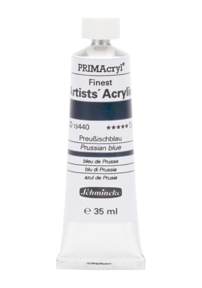 Schmincke Primacryl Artist Akrilik Boya 35 Ml Seri 2 440 Prussian Blue