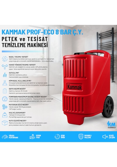 Kammak Prof-eco-4 Petek Temizleme Makinesi