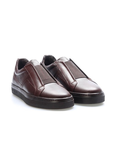 Fast Step Hakiki Deri Erkek Casual Ayakkabı 819ma225 Kahve