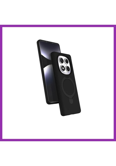 Bezos Redmi Note 14 Pro 4g Uyumlu Regal Magsafe Standlı Kapak - Siyah Bty
