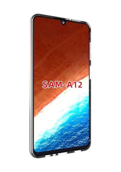 Samsung Uyumlu Galaxy A12 Kılıf Zore Süper Silikon Kapak Renksiz
