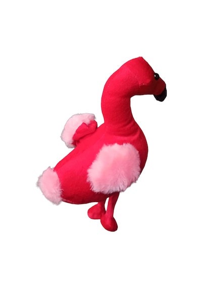 5 Adet Hawaii Flamingo Peluş Oyuncak 25 Cm Yumuşak Uyku Arkadaşı Parti Süsü Kampanya Paketi Set Kırmızı
