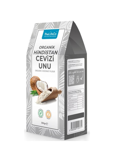 The Lifeco Organik Hindistan Cevizi Unu 350 G - 6 Adet Tarı