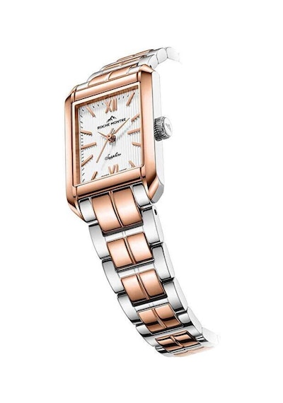 Roche Montre Rml5010-03 Quartz Çelik Gri-rose Gold Safir 22 Mm Kadın Kol Saati