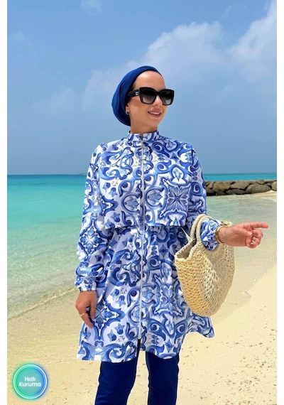 Kahijab Sea Tesettür Mayo Mavi