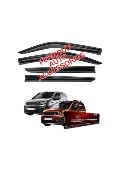 Peugeot Rifter Ferrous Cam Rüzgarlığı 4lü 2019 Ve Üstü