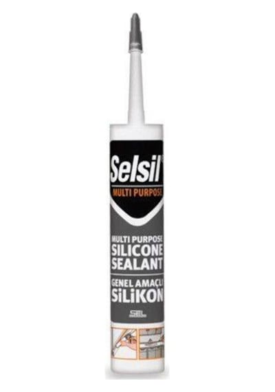 Selsil Genel Amaçlı Silikon 280 G Şeffaf