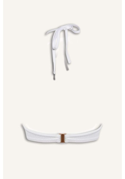 Defacto Regular Fıt Krinkıl Kumaş Bikini Üstü G3771ax26smwt16 Beyaz-wt16