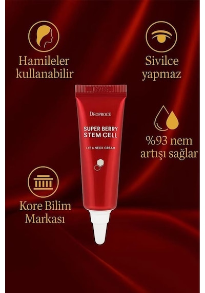 Korea Superberry Stemcell Göz Boyun Kremi 10 G