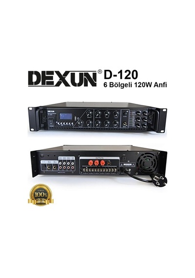 Dexun D-120 6 Bölgeli Anfi 120 Watt 100 Volt Trafolu