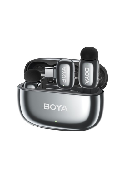 Boya Mini 2 Aı Kablosuz Yaka Mikrofonu Type-c Luna Silver - Sku02s