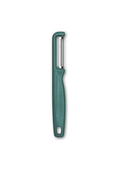Victorinox Iota Tırtıklı Kenar Çift Taraf Yeşil Soyacak Turkuaz
