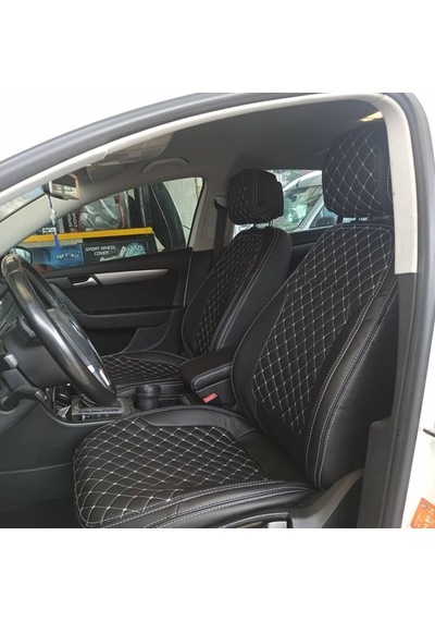 Volkswagen Passat B8 Araca Özel Deri Oto Koltuk Kılıfı (517274409)
