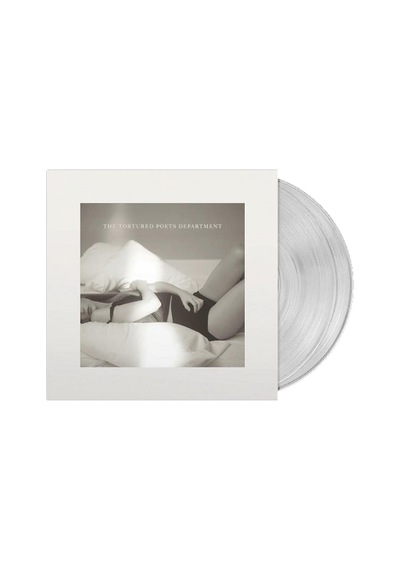 Taylor Swift - The Tortured Poets Department Phantom Clear Vinyl 2 Plak