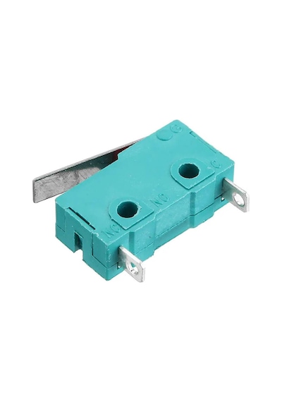 Koodmax 5 Adet Limit Anahtarı Basmalı Düğme Anahtarı Kw4-3z-3 Mikro Limit Sensörü 2pin 5a 250v