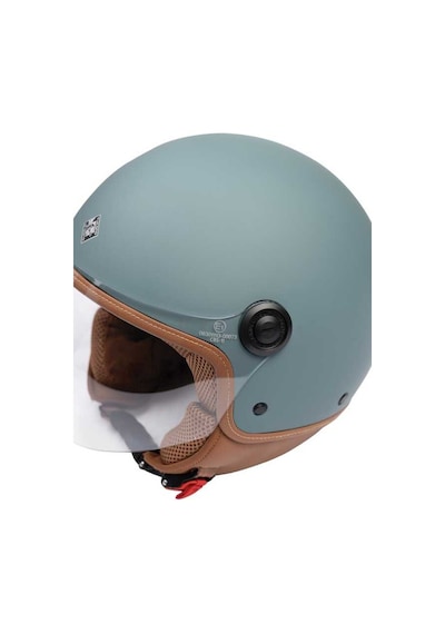 Tucano Urbano El Jettın 6.0 Yarım Kask Mat Petrol Mavi Diğer