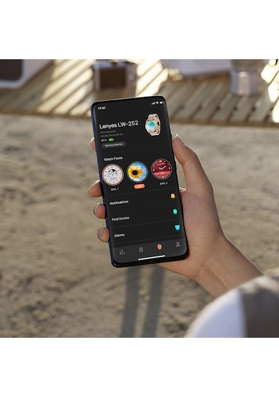 Lenyes LW-252 Amoled Ekran Ip68 Klasik Akıllı Saat (İthalatçı Garantili)