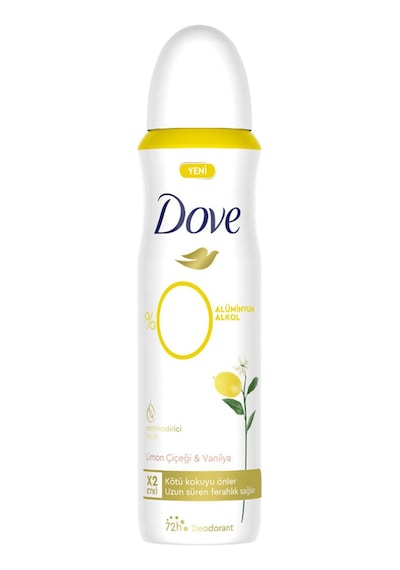 4 Adet Dove Deo Limon Çiçeği & Vanilya Kadın 150 Ml