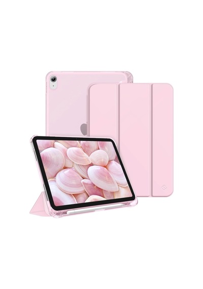 Apple iPad Uyumlu 11. A16 11inç/10. 10.9inç İle Uyumlu Kılıf Cover Kalem Bölmeli Pc Case Açıkpembe Sku: Zeusb0gkgy48gv Arka Kapak