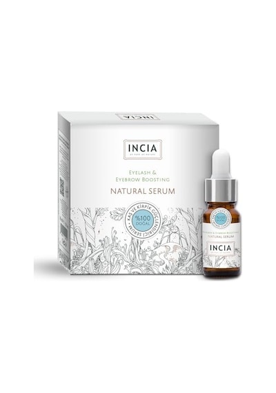 %100 Doğal Kaş Ve Kirpik Güçlendirici Serum Bitkisel Yoğunlaştırıcı Yoğun Bakım Yağı Vegan 10 Ml
