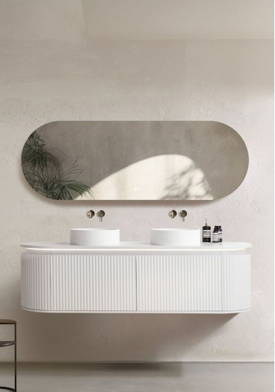 Duvar Aynası, Dekoratif Ayna, Konsol Aynası, Hol Aynası, Dresuar Aynası, Banyo Aynası 80 X 40 Gümüş