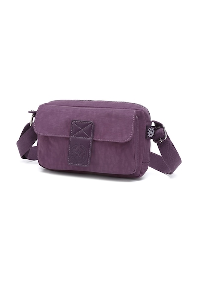 Smart Bags Günlük Minik Boy Su Geçirmez Krınkıl Kumaş Kadın Telefon Ve Postacı Çantası Mürdüm 93085003