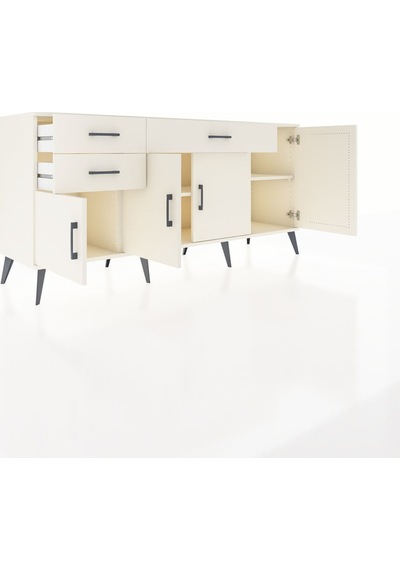 Hyperion Konsol 3 Raflı 3 Çekmeceli 4 Kapaklı 176x44x83 Aytaşı-aytaşı Aytaşı Hyperion Konsol 3 Raflı 3 Çekmeceli 4 Kapaklı 176x44x83 Aytaşı-aytaşı Aytaşı