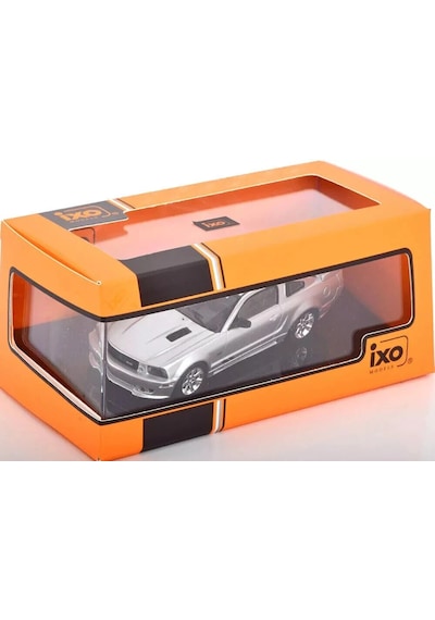 1:43 Ixo 2005 Ford Mustang Saleen Diecast Metal Minyatür Model Araba 10cm