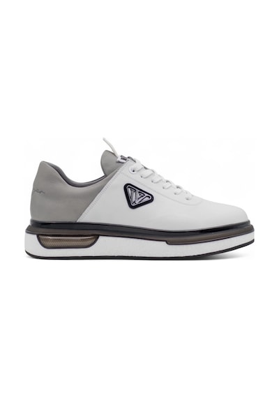 Voyager M057 Hakiki Deri Erkek Sneaker Beyaz
