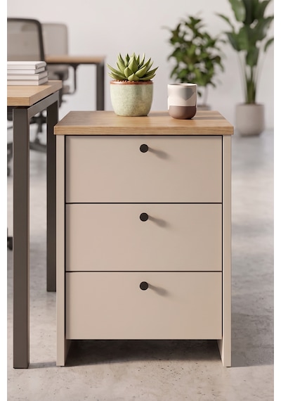 Robin Home Opus 45x40 Cm 3 Çekmeceli Ofis Keson Komodin Sepet-kumsal