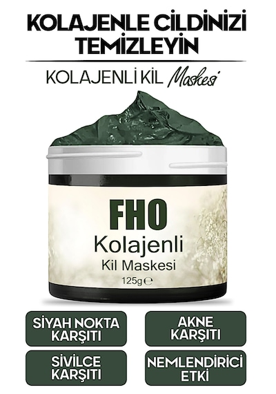 Fho Kolajenli Kil Maskesi 125 G