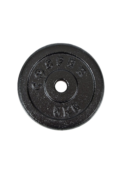 Delux Serisi Ev Sporu Sağlık Günlük Cosfer Csf-0.5kgs Siyah Döküm Plaka