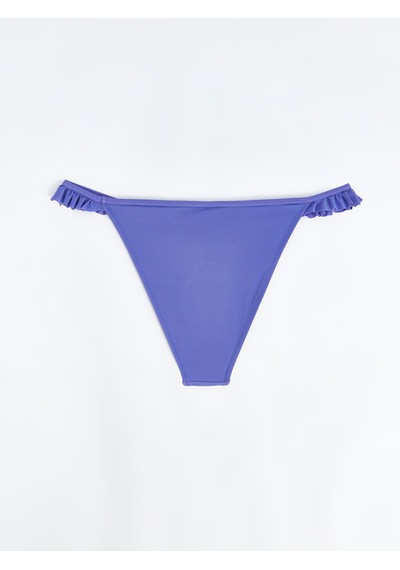 Lcw Dream Lacivert Uv Korumalı Düz Brazilian Bikini Alt