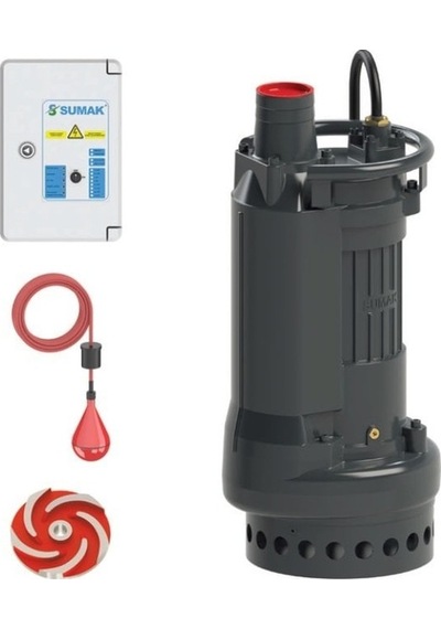 Sumak Sdt100/3z Çamurlu Su Pompası 10 Hp - 3''