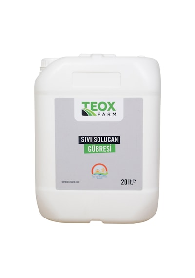 Teoxfarm Kırmızı Kaliforniya Sıvı Solucan Gübresi 20 L