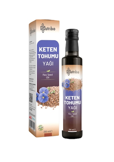 Nutribio Keten Tohumu Yağı Soğuk Sıkım 250ml 250 ML