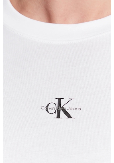 Calvin Klein Erkek T Shirt J30J322466 YAF BEYAZ Beyaz