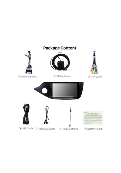 Kia Ceed 2013-2017 Uyumlu Multi Medya Navi Gasyon Usb Kamera Carplayer