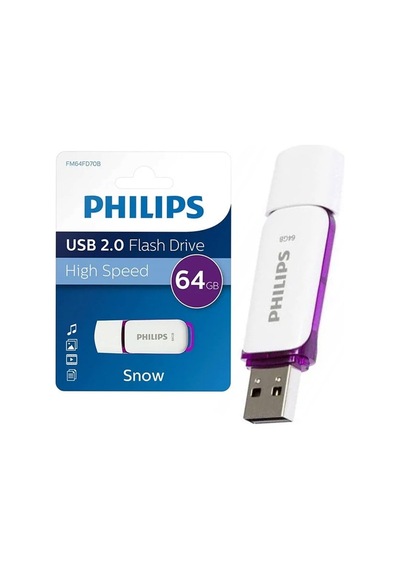Fm64fd70b/00 Snow Mor/beyaz 64 Gb Usb 2.0 Flash Bellek