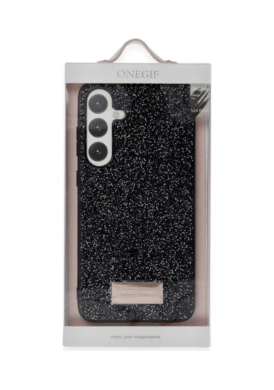 Onegif Samsung Galaxy A25 5g Bright Simli Kapak - Gümüş