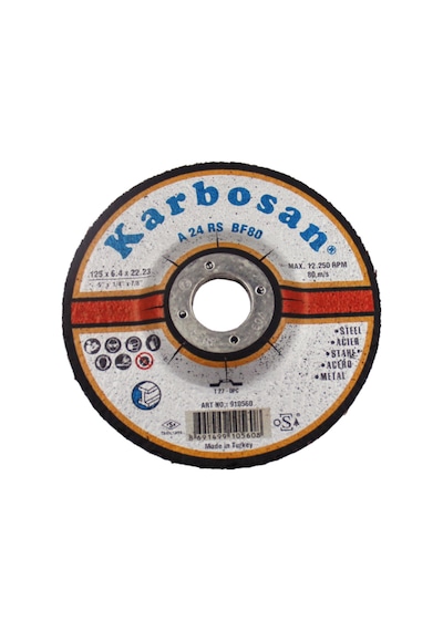 Karbosan Taşlama Taşı 125X6,4X22