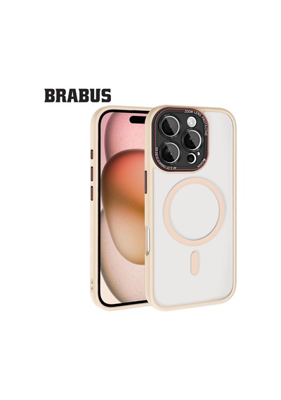 İphone 16 Pro Uyumlu Anti-shock Magsafe Kamera Lens Korumalı Buzlu Kenar Yumuşak Sonic Silikon Kılıf Desert İphone 16 Pro Uyumlu Anti-shock Magsafe Kamera Lens Korumalı Buzlu Kenar Yumuşak Sonic Silikon Kılıf Desert