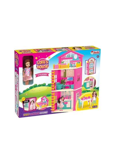 03662 Lola Nın Evi 3 Katlı - Jfen-888485 1 Adet