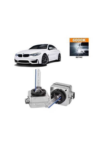 Bmw 4 Serisi F32 2012-2017 Xenon D1s / D1r 6000k Beyaz Hıd Xenon Ampul 2 Adet