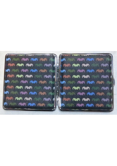 Kısa Sigara İçin Sigara Tabakası-BIYIK-9.50cm-9.50cm boyutlarında