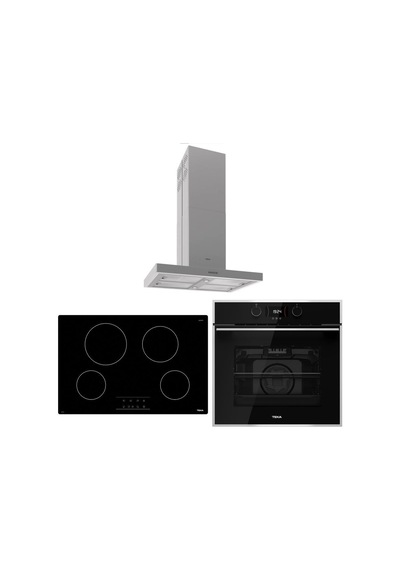 Teka HLB 840 SS BK - TB 770 - DH4 ISLA Siyah Ankastre Set
